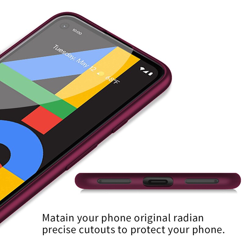 Ốp Điện Thoại TPU Mềm Siêu Mỏng Cho Google Pixel 4A 4G 5G / Pixel 5 / pixel 6 pro