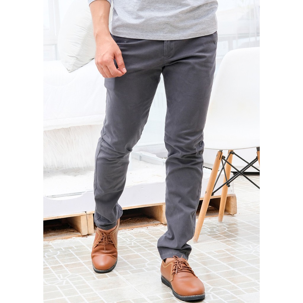 Quần kaki nam cao cấp Ikemen Hàn Quốc ống côn co dãn 4 chiều không bai không phai siêu bền dáng thể thao