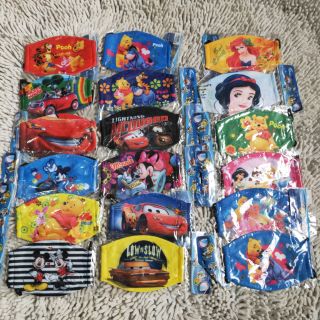 Khẩu trang hoạt hình disney cho bé 3 đến 10 tuổi