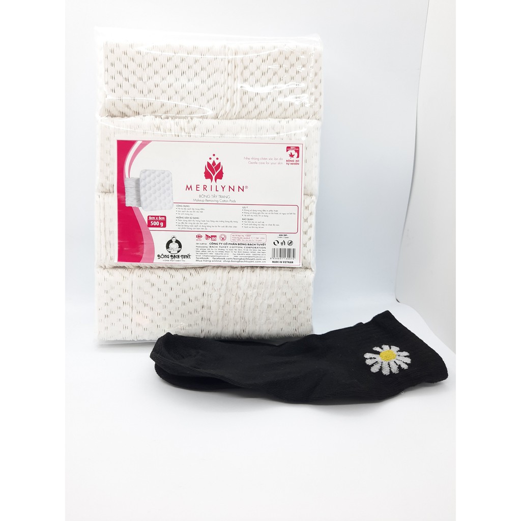 BÔNG TẨY TRANG MERILYNN HẠT MASSAGE GÓI 500GR kèm quà tặng - KOTTON | BigBuy360 - bigbuy360.vn
