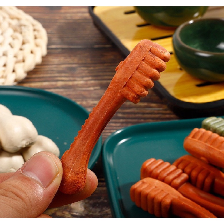 Xương gặm cho chó sạch răng thơm miệng ORGO - Xương bàn chải bổ sung canxi cho chó