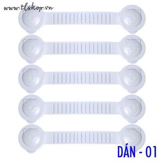 CHỐT KHÓA GÀI TỦ HÌNH GẤU - KHÓA AN TOÀN MÃ 01