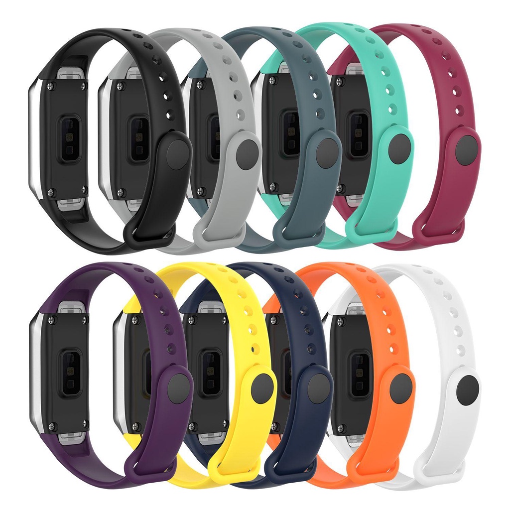 Dây Đeo Thoáng Khí Có Khóa Thời Trang Cho Đồng Hồ Samsung Galaxy Fit SM-R370
