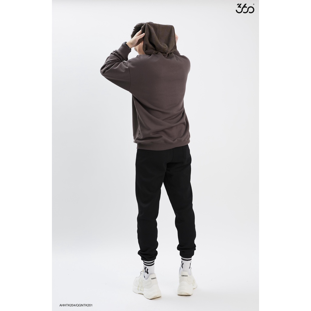Áo hoodie nỉ cao cấp thương hiệu 360 Boutique túi họa tiết trẻ trung - AHHTK204