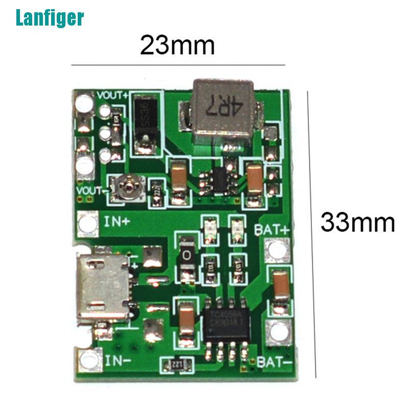 Mô Đun Sạc Pin Lithium 3.7V 4.2V Tăng Áp 5V 9V 12V USB Chuyên Dụng