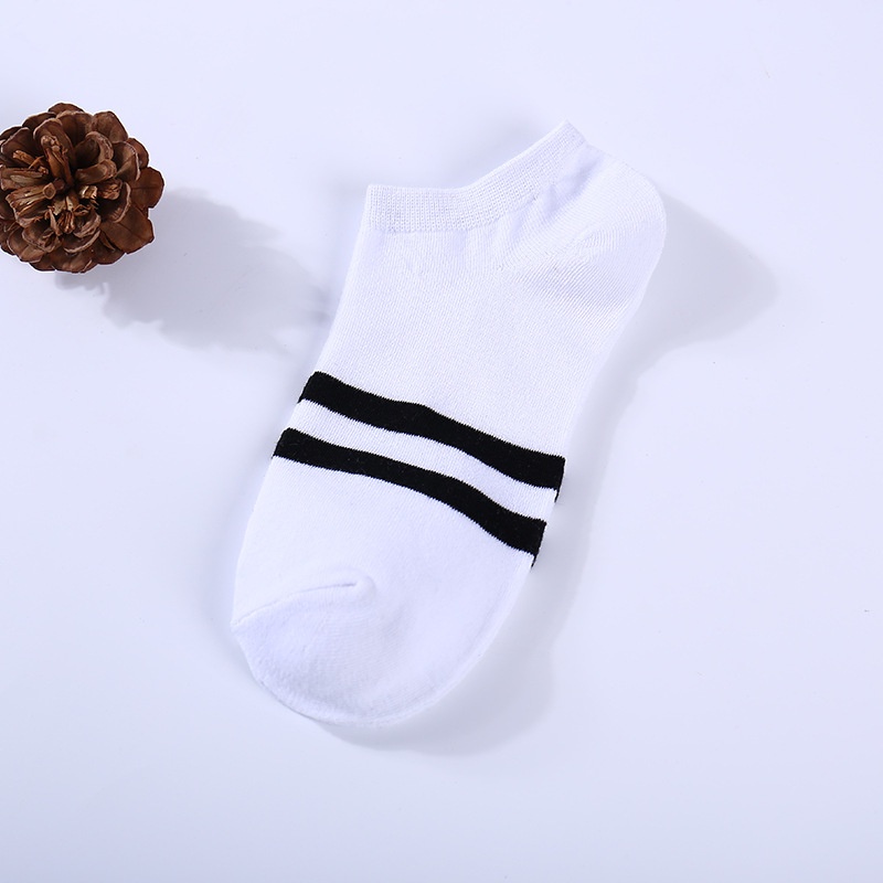 Vớ Cotton Cổ Thuyền Tàng Hình Họa Tiết Kẻ Sọc Phong Cách Nhật Bản Thời Trang Mùa Đông Cho Nam Ttg119