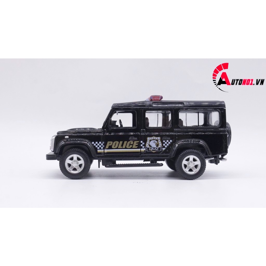 MÔ HÌNH XE LAND ROVER DEFENDER POLICE 1:36 ALLOY 7692