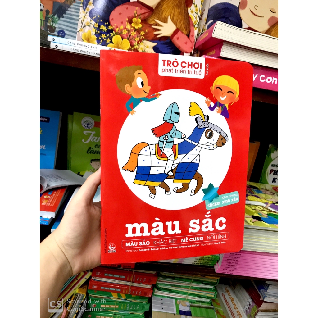 Sách - Trò Chơi Phát Triển Trí Tuệ: Màu Sắc
