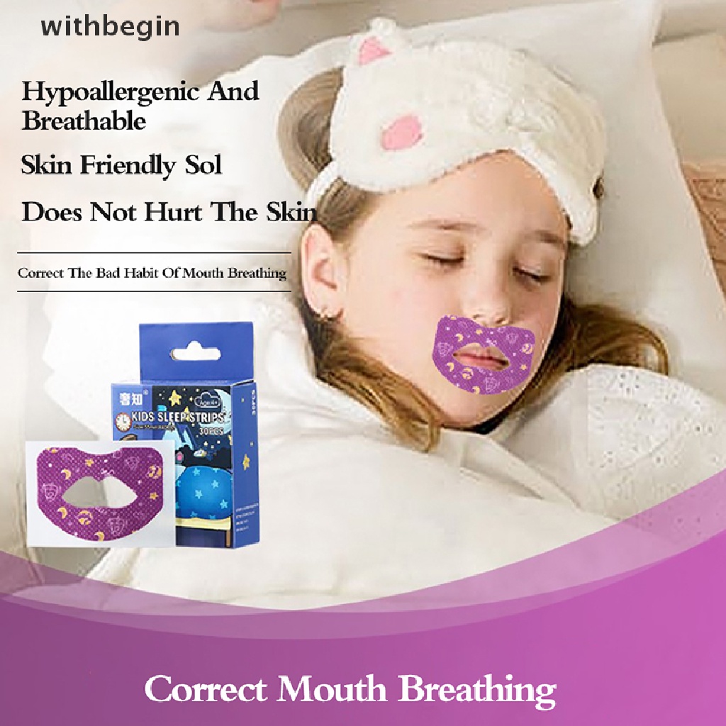Bộ 30 Miếng Dán Chống Ngáy Giúp Cố Định Giấc Ngủ Ngon Dành Cho Người Lớn Và Trẻ Em