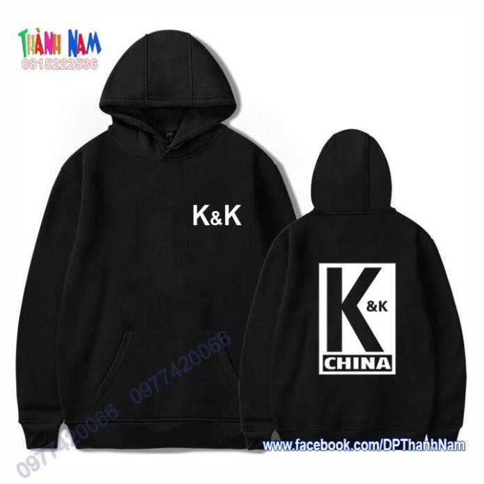 HOT- ÁO HOODIE CLB K&K - CÁ MỰC HẦM MẬT 2019 - SALE SỐC