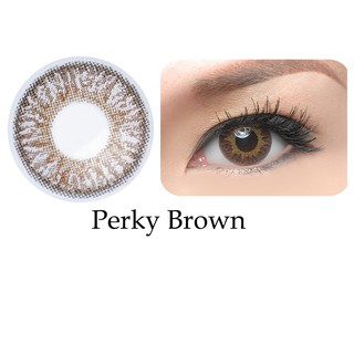 Kính áp tròng Freshkon dùng 3 tháng - Perky Brown