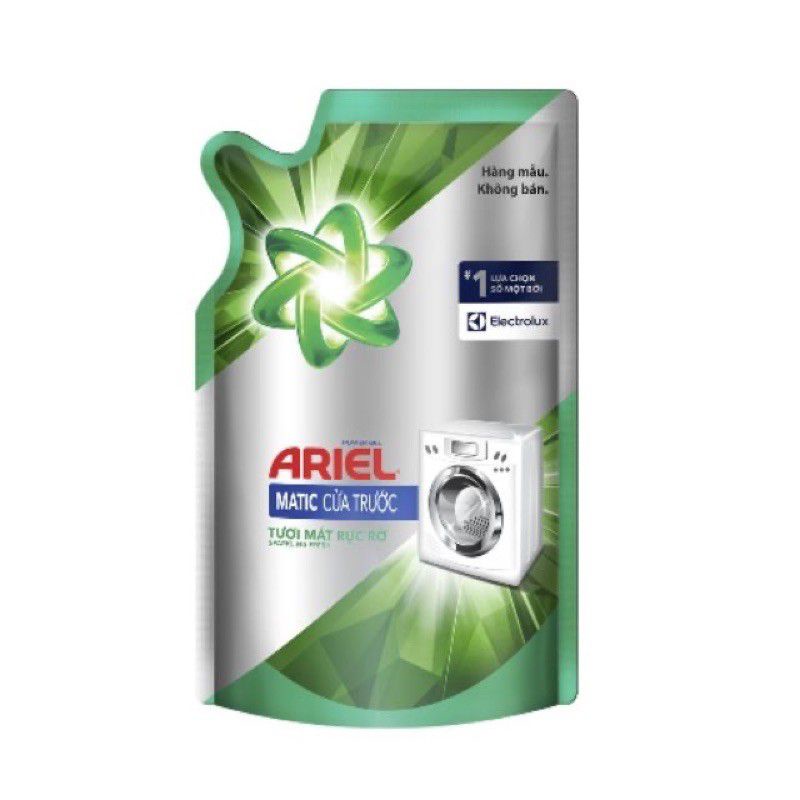 Nước giặt Ariel 360 Cửa Trước Tươi Mát Rực Rỡ 360g