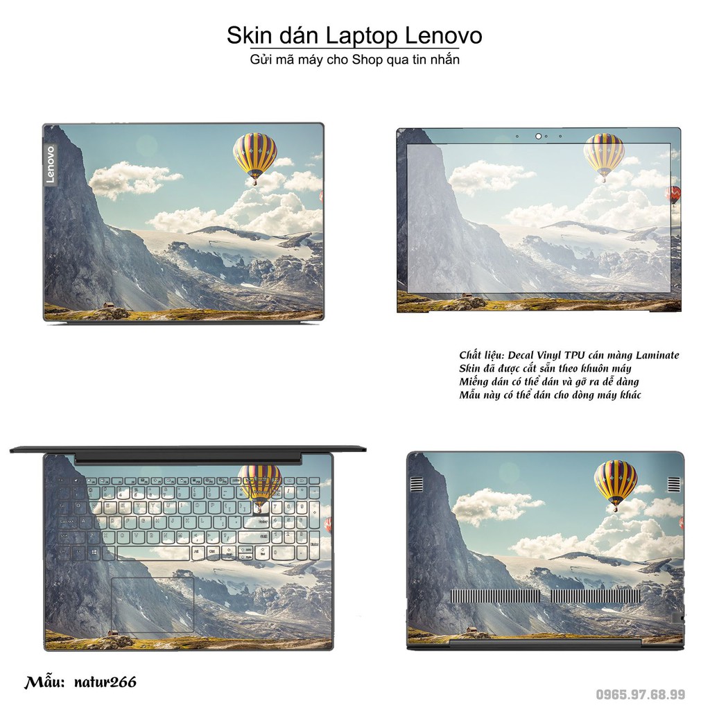 Skin dán Laptop Lenovo in hình thiên nhiên _nhiều mẫu 10 (inbox mã máy cho Shop)