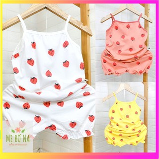 Thời trang trẻ em ❤️ VNXK ❤️ FREESHIP ❤️ Set áo hai dây bé gái SHD392805 ❤️ Phong cách Hàn Quốc ❤️ Cotton ❤️ Thoáng Mát