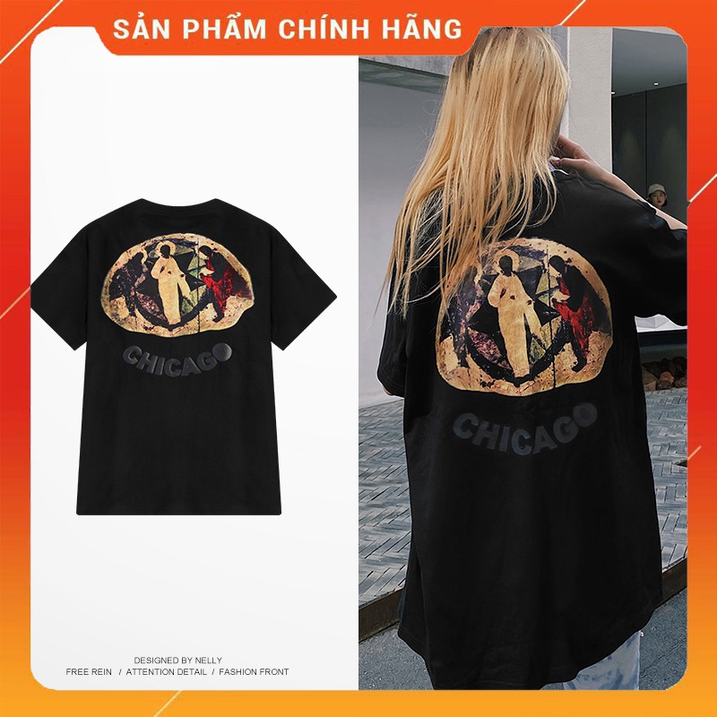 Áo phông cộc tay Unisex Nelly - Chicago