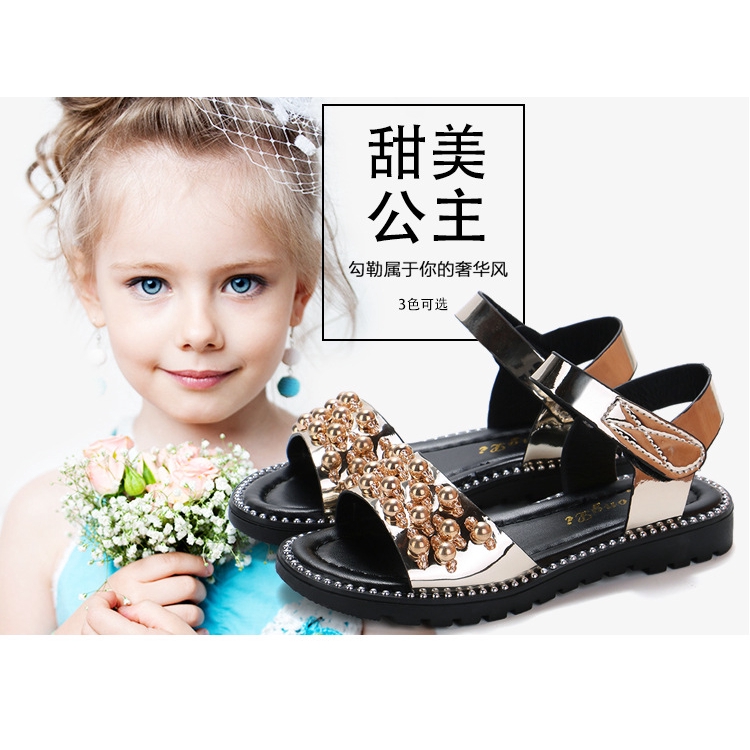 Sandal đế mềm chống trượt theo phong cách mùa hè Hàn Quốc dành cho bé