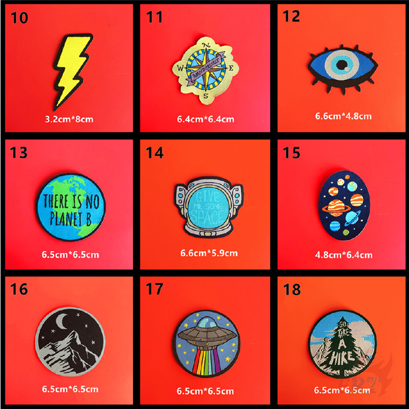 1 Sticker Ủi Thêu Chữ There Is No