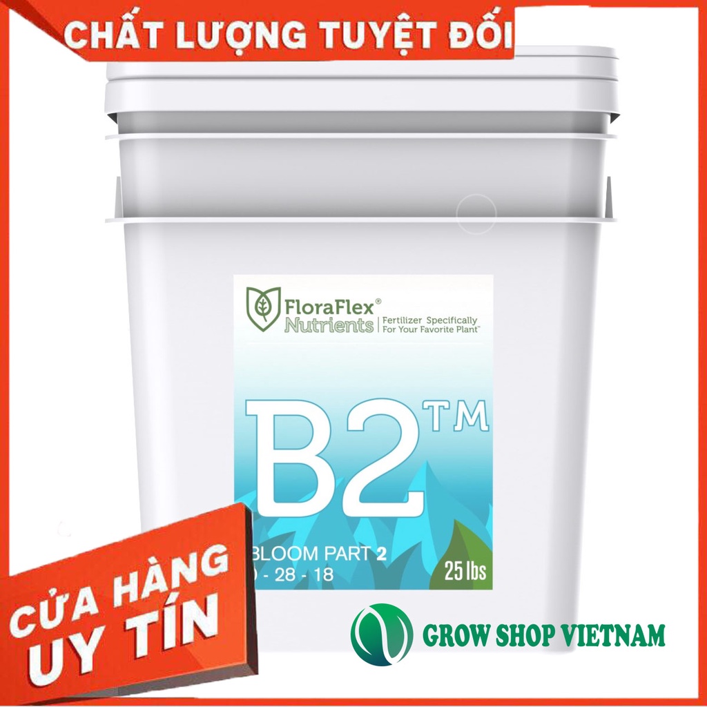 Phân bón Floraflex B1/B2 chuyên dùng cho cây trồng.