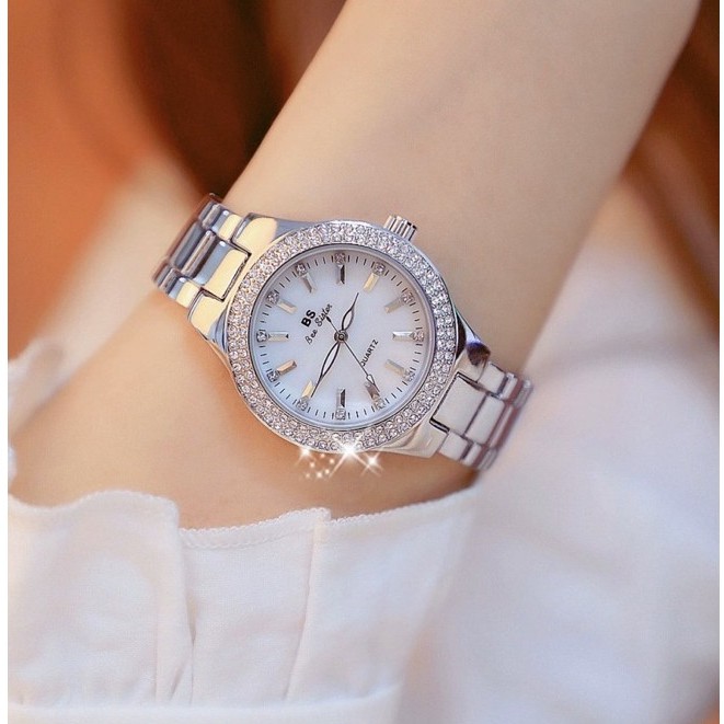 Đồng hồ nữ cao cấp chính hãng thương hiệu bs (tặng kèm hộp , pin dự phòng và phụ kiện thâu dây) | BigBuy360 - bigbuy360.vn