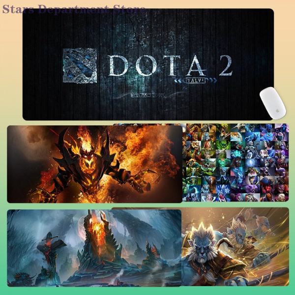 Thảm Lót Chuột Và Bàn Phím Máy Tính Cỡ Lớn Phong Cách Dota 2ga