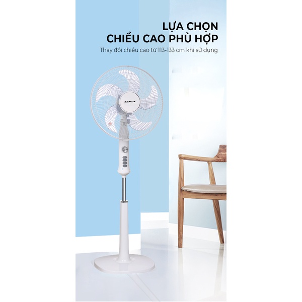 Quạt cây cao cấp 5 cánh Coex CF-7315