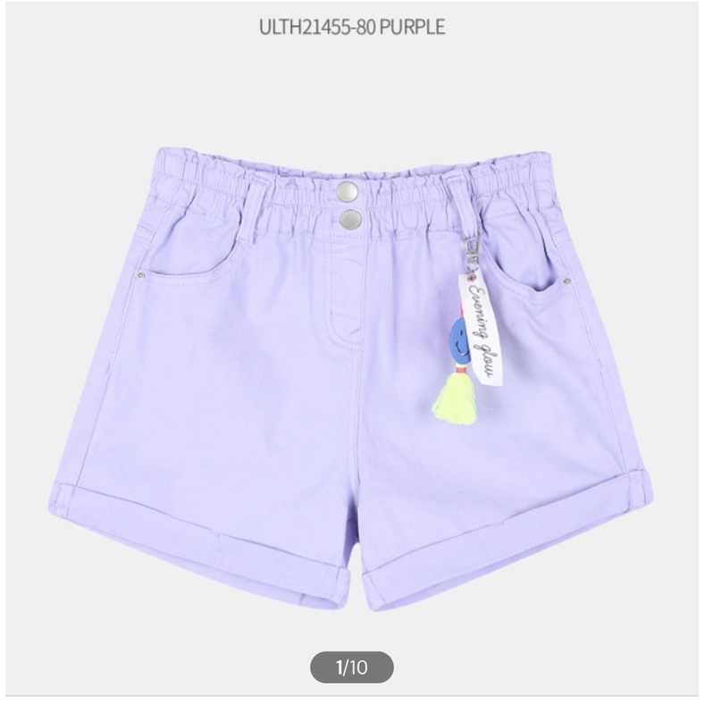 Short jeans giấy bé gái lớn