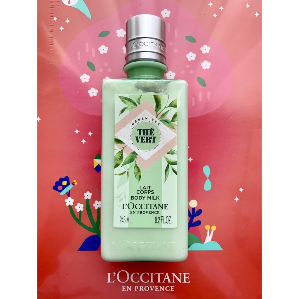 [BILL US/FR] L'Occitane Limited Edition Sữa Dưỡng Ẩm Green Tea Body Milk 245ml