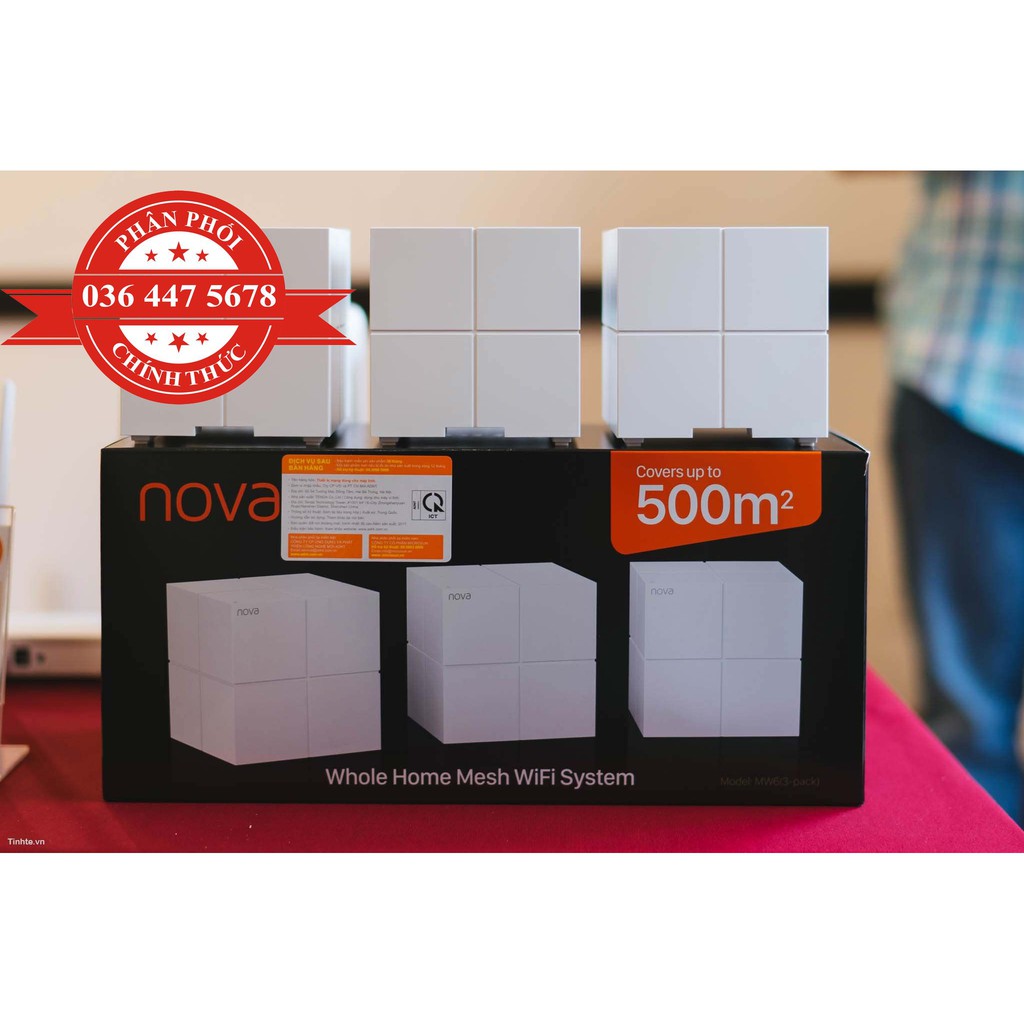 Bộ 3 sản phẩm phát Wifi Tenda Nova MW6 - Hàng chính hãng #2