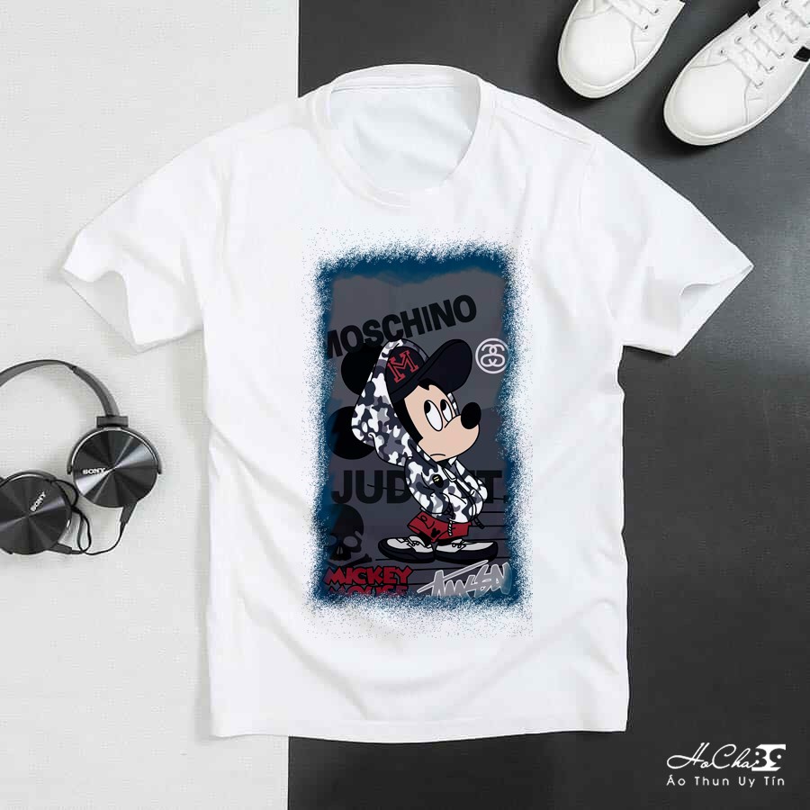 Áo Thun MICKEY HoCha89 - Nhiều Mẫu Đẹp 3 - May Dây Cổ Móc Xích Cao Cấp (Có Hình Thật)