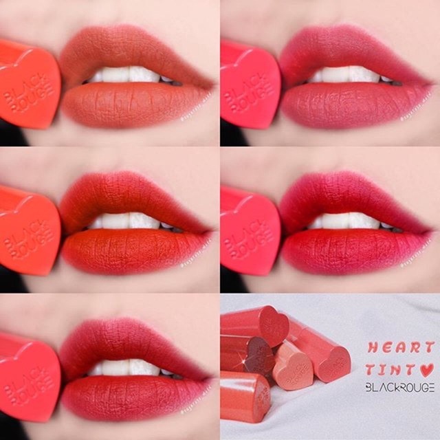 Blackrouge color clock heart tint