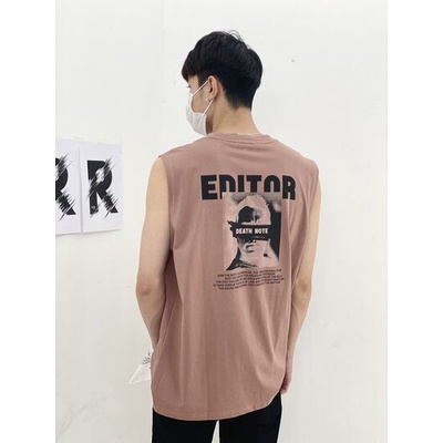 Tank top áo ba lỗ nam hàn quốc mùa hè summer 308 editor