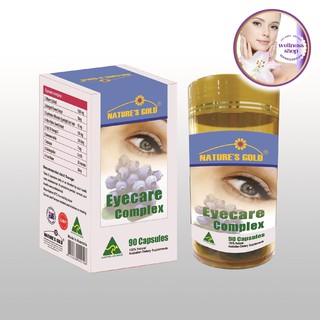 Viên uống bổ mắt tăng cường thị lực, giảm cận thị, viễn thị, quáng gà, dưỡng sau mổ mắt - EYECARE COMPLEX - Úc - 90v