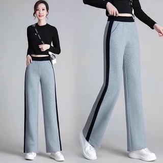 Quần jogger nữ mới chất tổ ong ống suông siêu HOT
