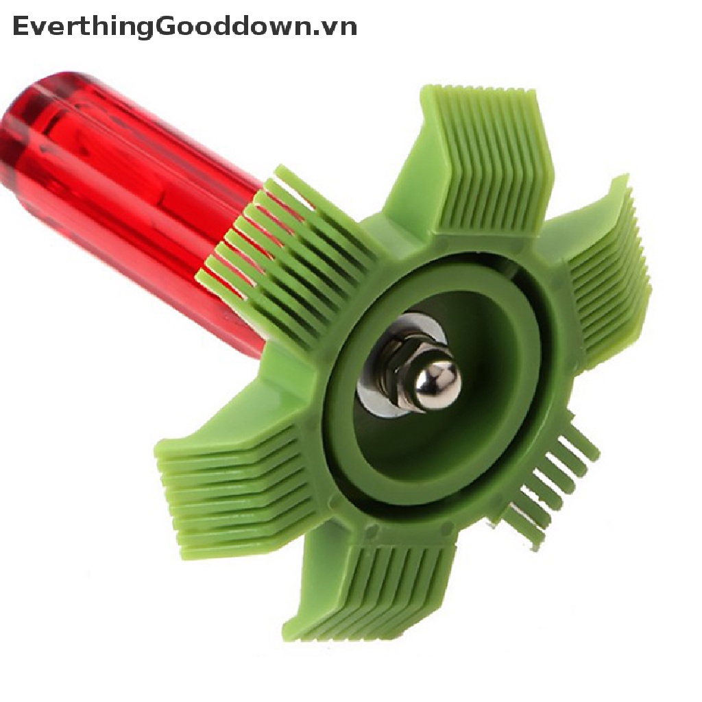 Everthinggood Lược Làm Sạch Máy Điều Hòa Bằng Thép Không Gỉ
