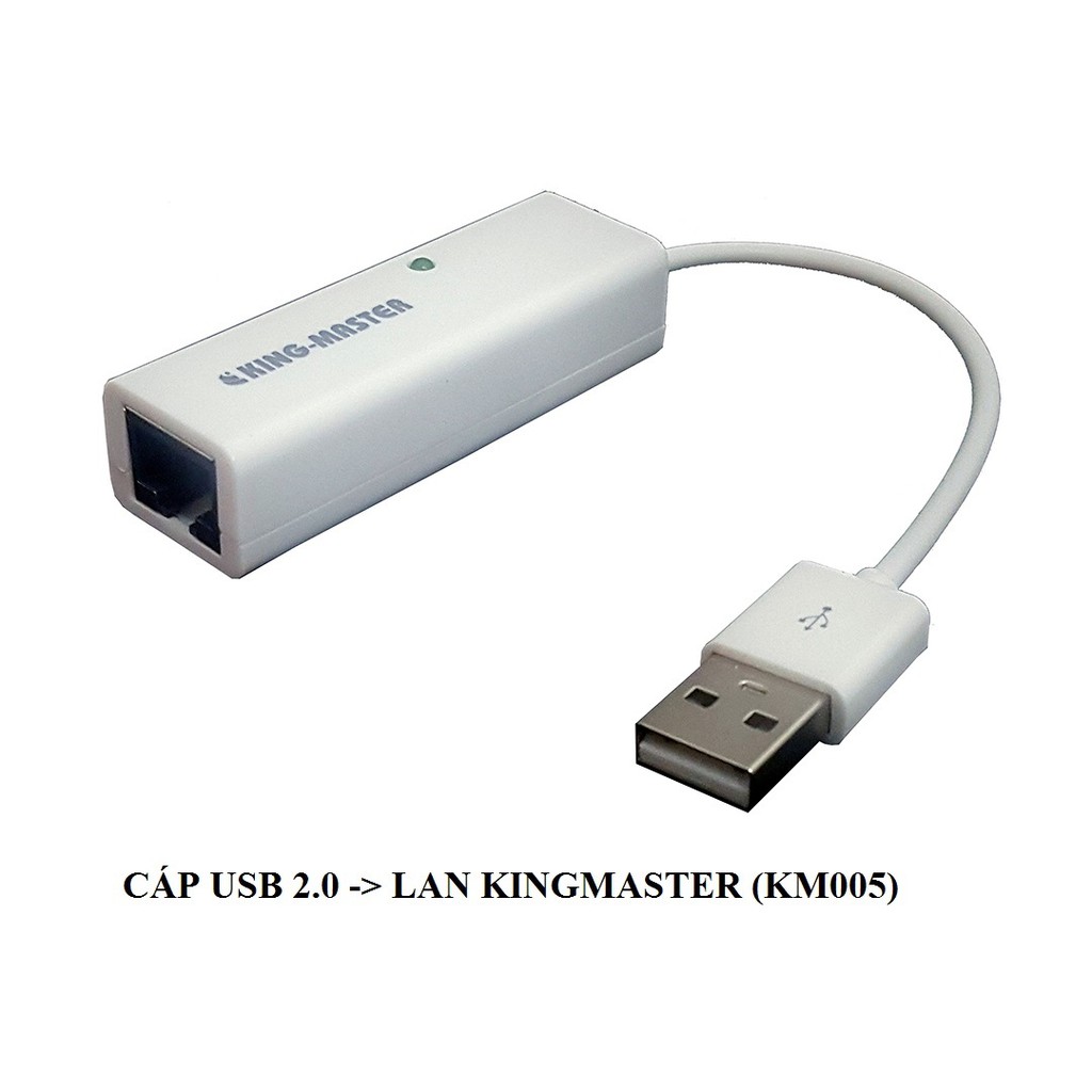 Cáp USB ra Lan KM005 Kingmaster
