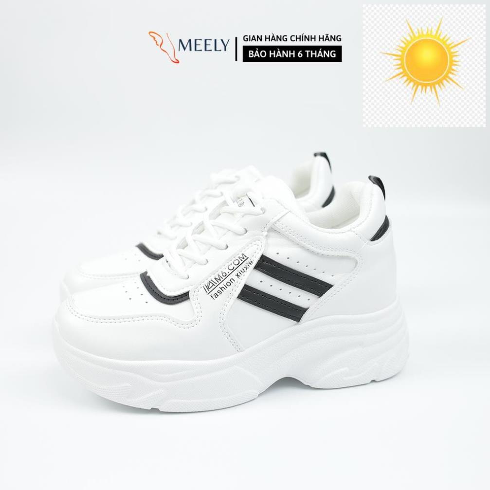 ️🎽 Giày Thể Thao Nữ Độn Đế MEELY Sneaker Ulzzang Tôn Dáng - CKP523 ️🎽