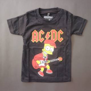 Áo thun in hình Simpson ACDC độc đáo cá tính