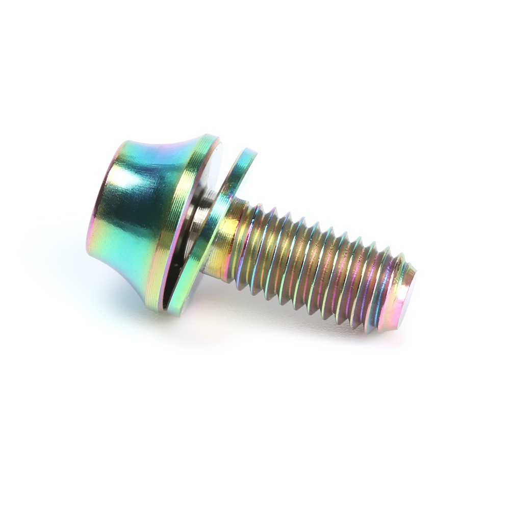 Bu Lông Lục Giác M5x12mm TC4 Kèm Giá Đỡ Bình Nước Gắn Xe Đạp Leo Núi MTB