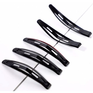 vỉ 10 kẹp mái đơn giản màu đen ( giá sỉ)