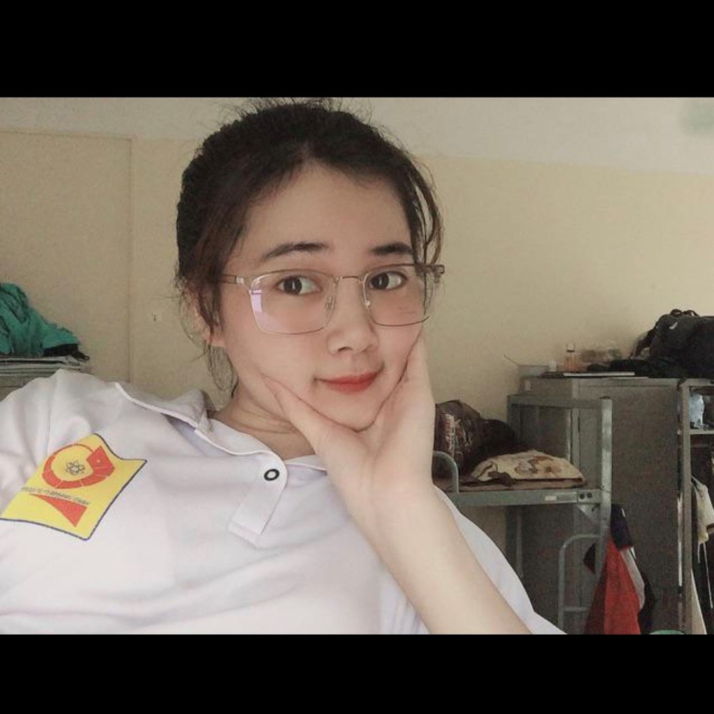 Mắt kính cận vuông AMIE Eyewear gọng kính nhựa dẻo 6205 kiểu dáng đơn giản phù hợp đi làm, đi học, đi chơi