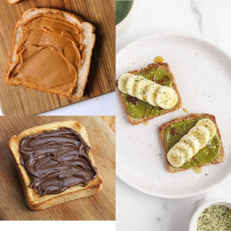 350gr Bơ đậu phộng cốt dừa xay mịn homemade các vị mật ong/cacao/matcha