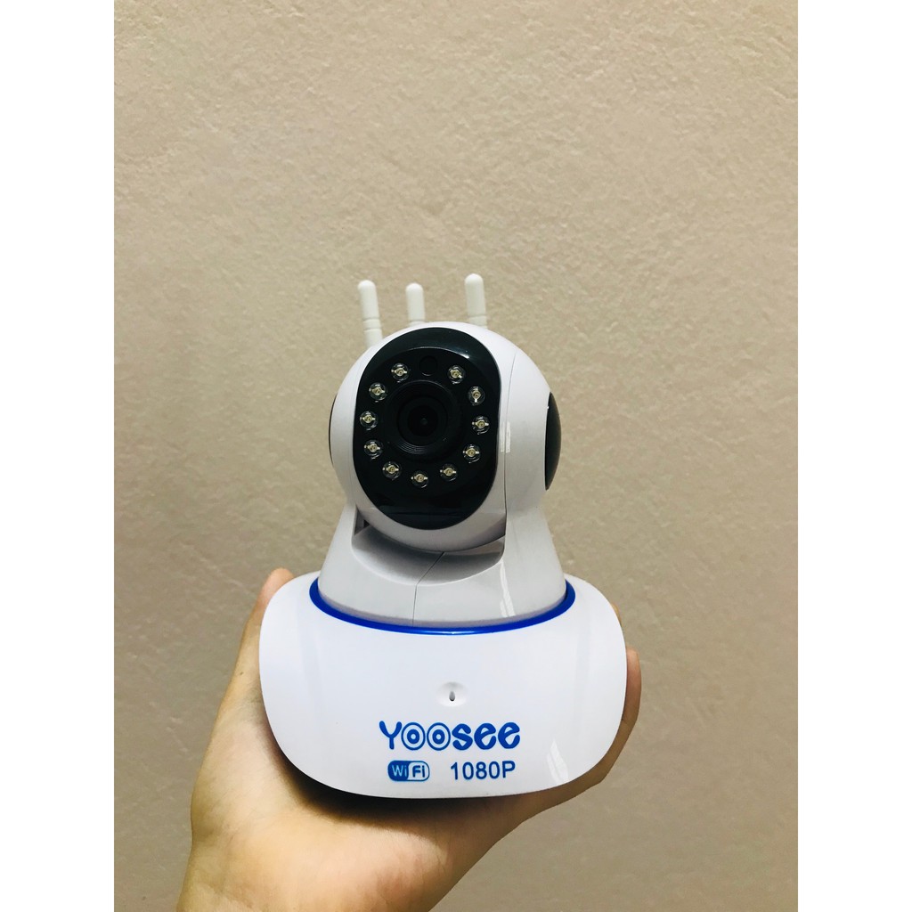 Camera IP Yoosee 3 Râu 1080P- Wifi Cực Khoẻ - Hình cực nét