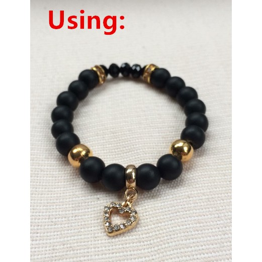 Set 50 Hạt Xâu Chuỗi Làm Trang Sức Thủ Công