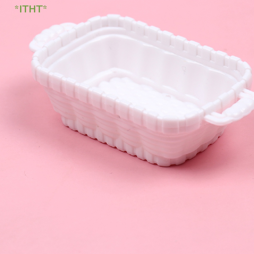 Set 4 Giỏ Đựng Thức Ăn Trang Trí Nhà Búp Bê Mới