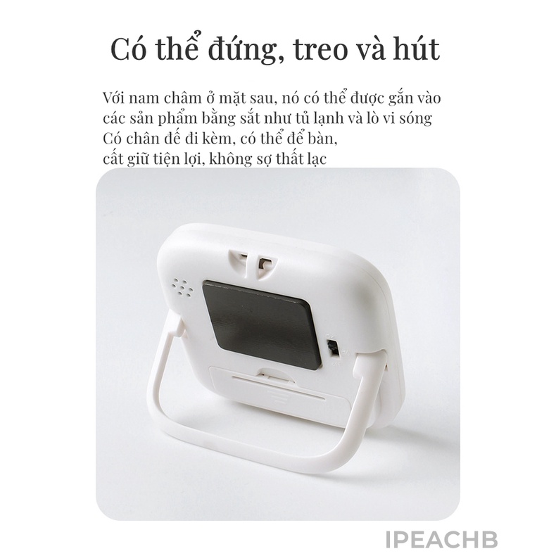 Đồng hồ tích giờ ,Đồng hồ hẹn giờ nhỏ xinh tiện dụng , Đếm ngược ，Hẹn giờ 99 phút ，Thiết bị nhà bếp - Thiết bị pha chế
