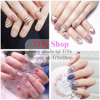 [Mẫu Mới] Bộ Nhãn Nail Sticker Dán Móng Tay 3D 💖 TiYe Shop 💖