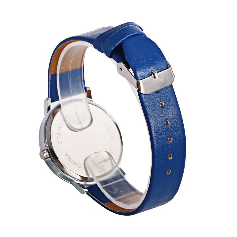 Đồng Hồ Đeo Tay Dây Da Pu Hình Chuột Mickey Thời Trang Cho Bé