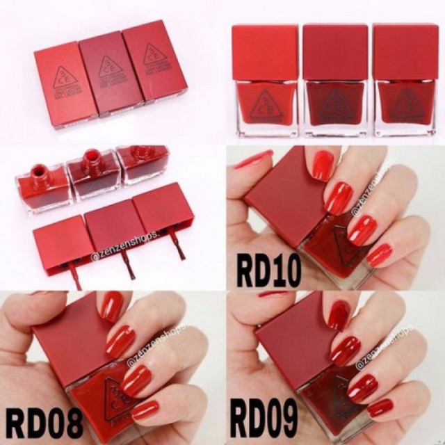 Sơn móng tay 3ce Red Recipe