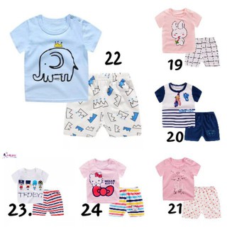 (COMBO 3 BỘ) Đồ bộ coton cho bé trai và bé gái