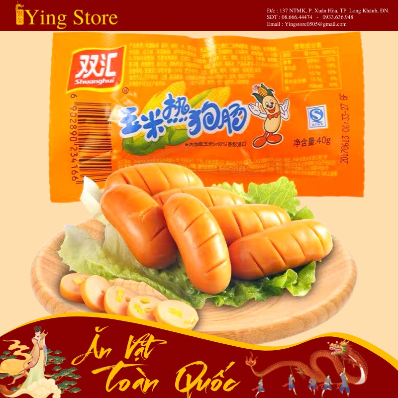 Xúc Xích Ngô -Xúc xích bắp - Xúc Xích Cay - Ăn Vặt Nội Địa | BigBuy360 - bigbuy360.vn